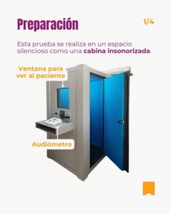 ¿Cómo funciona una audiometría? Te lo explicamos en 4 pasos 2 ¿Cómo funciona la audiometría?