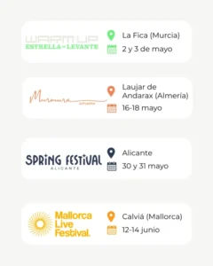 Festivales accesibles en España 2025 | Música para disfrutar sin barreras 1 festivales accesibles