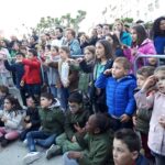 Numerosos niños entre el público asistente