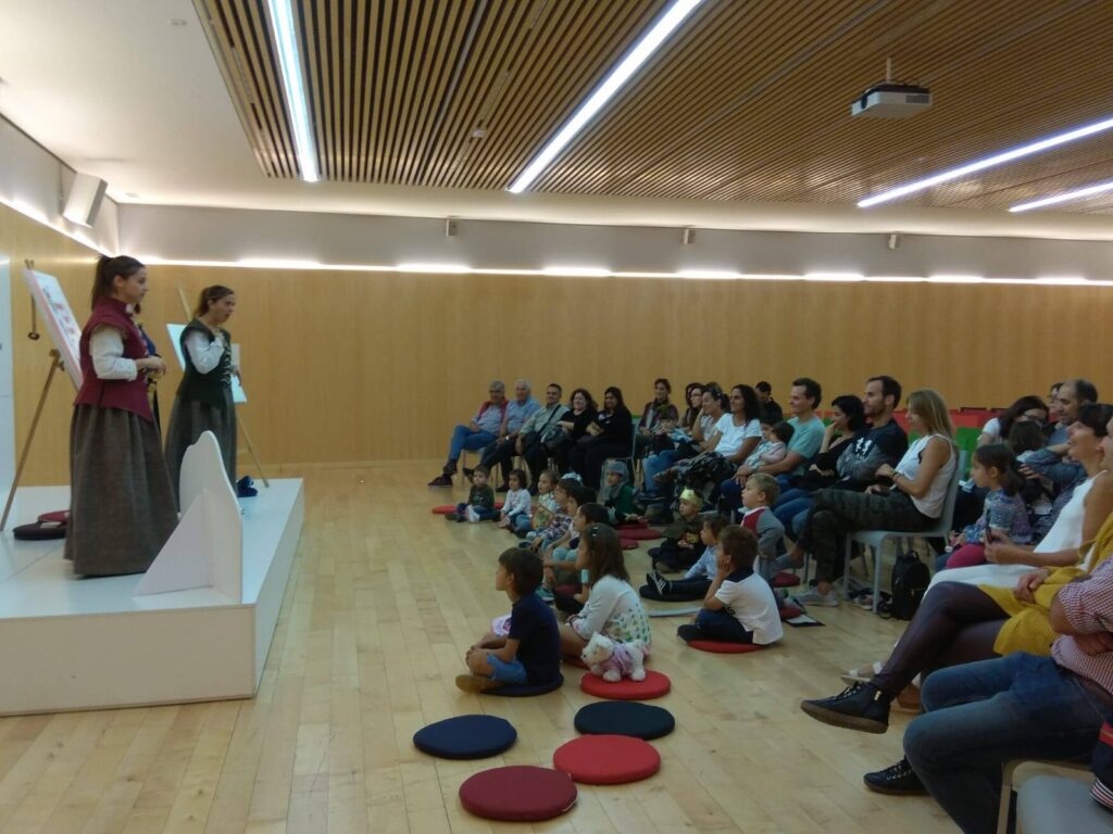 Cuentacuentos medieval con Lengua de Signos