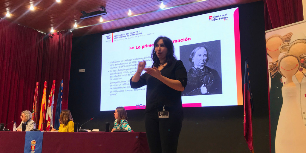 ARANSBUR ILSES EN CONGRESO MUJERES SECTOR PUBLICO 1