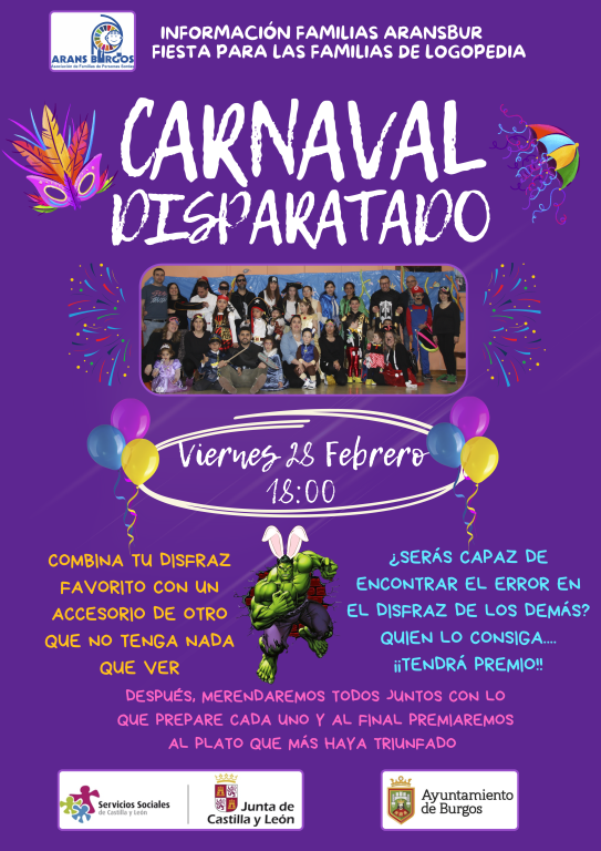 Carnaval familias
