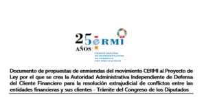 Enmienda proyecto ley autoridad financiera CERMI