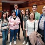 Con Angel Ibañez presidente del Congreso