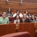 Equipo técnico de las diferentes asociaciones que forma FAPASCyL y Javier