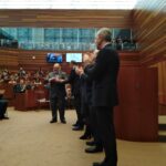 José Luis Arlanzón recibiendo el aplauso