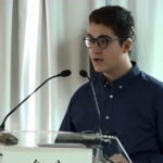 Javier presentando la campaña