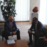 Reunión con el presidente de las Cortes