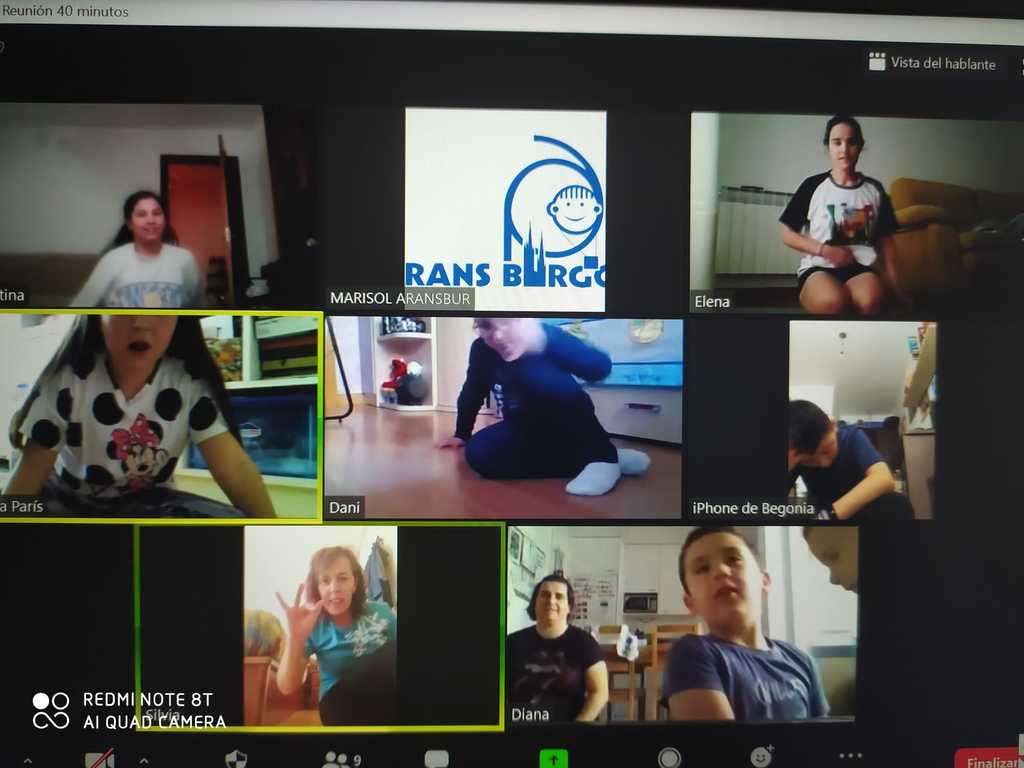 Sesión de estiramientos