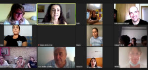 Asistentes a la charla de Cosmita