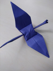 Grulla de papel