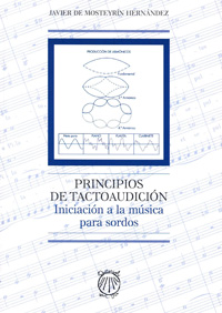 Portada del libro "Principios de Tactoaudición. Iniciación a la música para sordos".