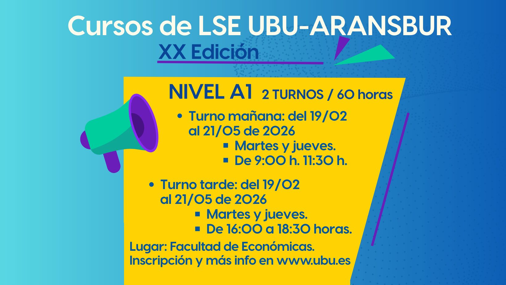 05 02 2026 ARANSBUR CURSO LSE A1 UBU MANANA Y TARDE WEB