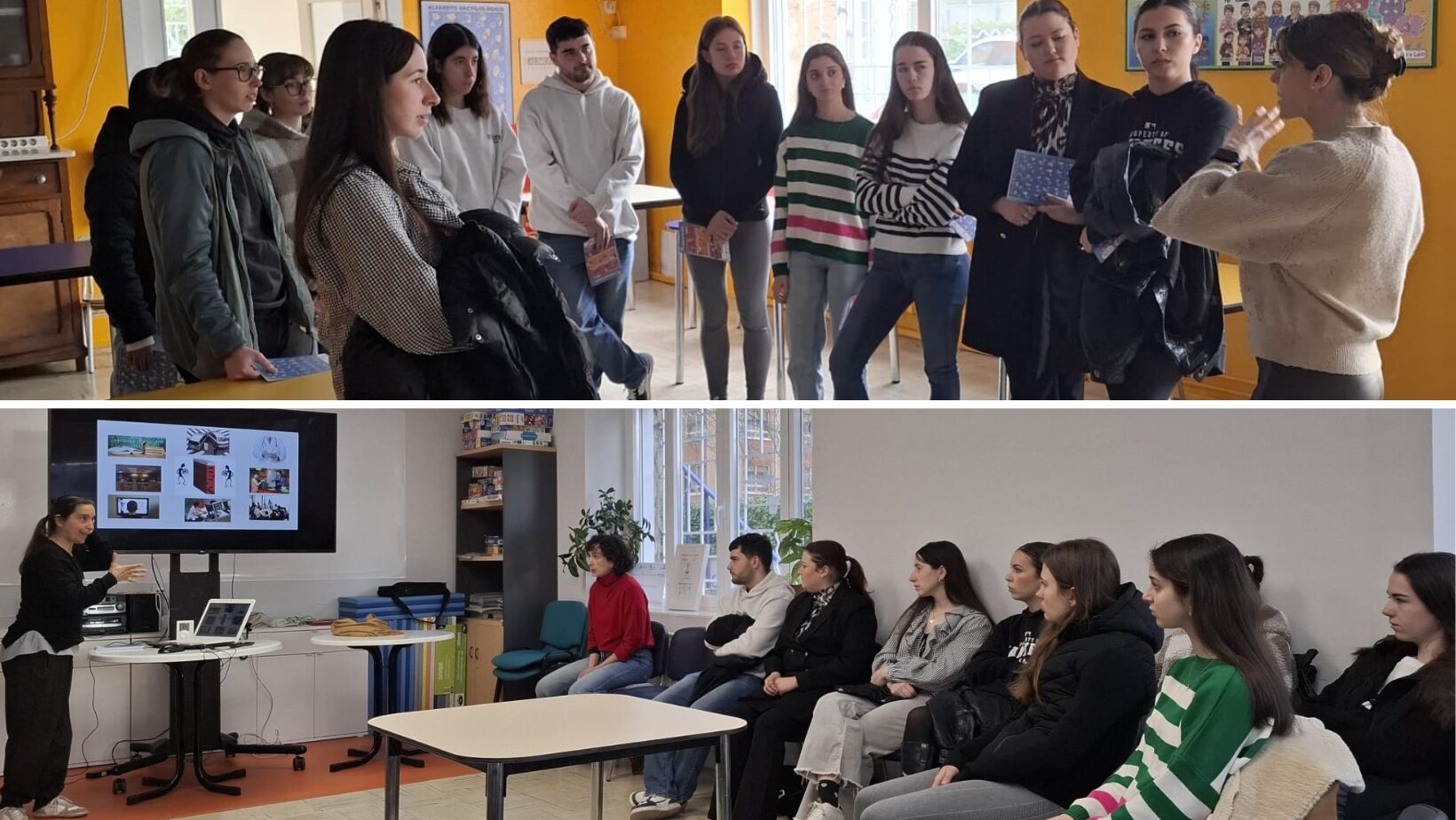 12 03 2026 ARANSBUR VISITA ALUMNADO CFGS INFANTIL MARIA MADRE WEB