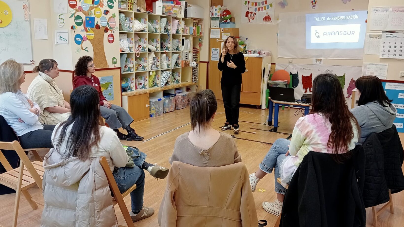 24 03 2026 ARANSBUR TALLER ESCUELA INFANTIL LAS TORRES web