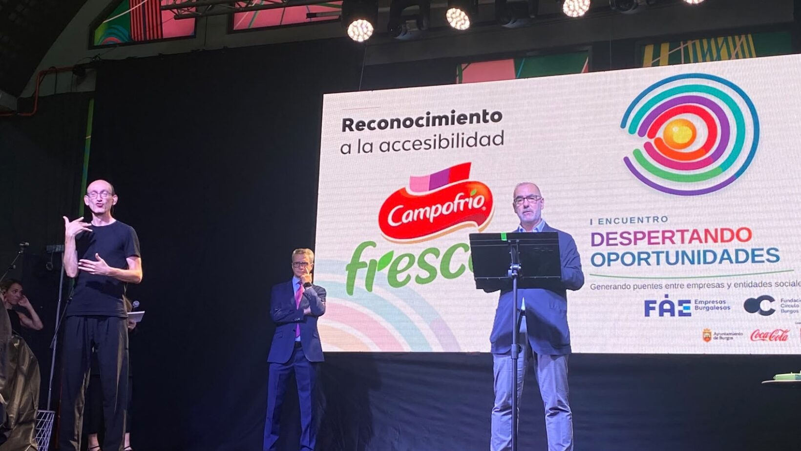 Intérpretes de ARANSBUR en el I Encuentro «Despertando Oportunidades» 1 24 09 2026 aransbur GALA DEPERTANDO OPORTUNIDADES FAE F.CIRCUL WEBO