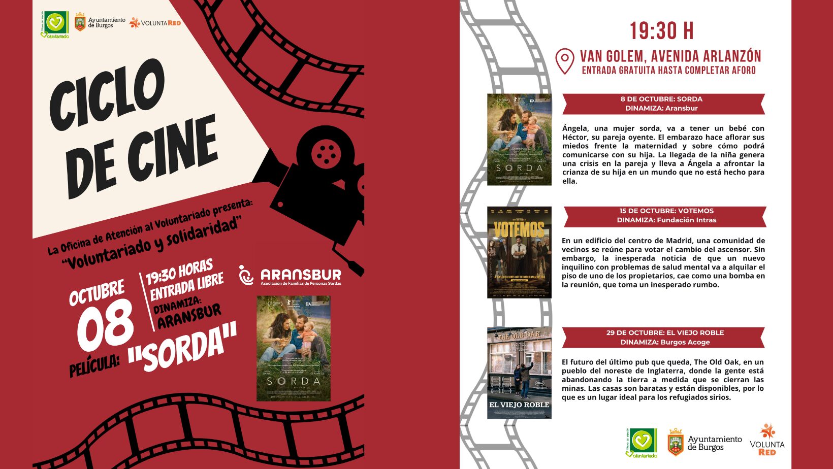 07 10 2026 ARANSBUR CINE SORDA VOLUNTARE WEB